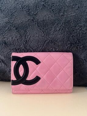 Chanel Pink Cambon Wallet